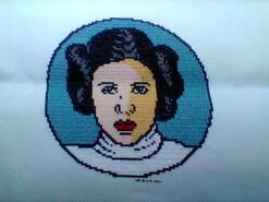Cross stitch square for Jaiden S's quilt