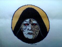 Cross stitch square for Jaiden S's quilt