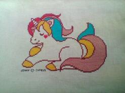 Cross stitch square for Kelis B's quilt
