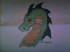 Cross stitch square for Joe J's quilt