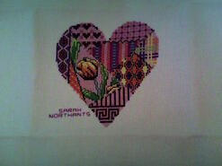 Cross stitch square for Willow H's quilt
