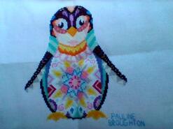 Cross stitch square for any child