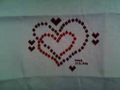 Cross stitch square for Daisy A's quilt