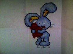 Cross stitch square for Grace O's quilt