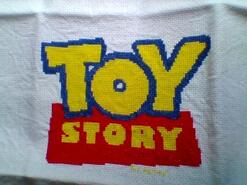 Cross stitch square for Logan M's quilt
