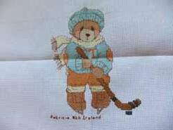 Cross stitch square for Michael-Owen's quilt