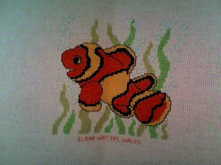 Cross stitch square for Billy L's quilt