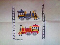 Cross stitch square for Riley S's quilt