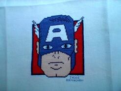 Cross stitch square for Tyler H's quilt