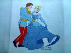 Cross stitch square for Anayah H's quilt