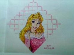 Cross stitch square for any child