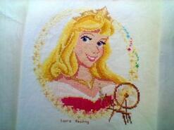 Cross stitch square for Anayah H's quilt