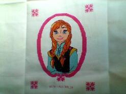 Cross stitch square for any child