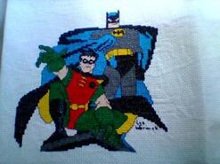 Cross stitch square for Tyler H's quilt
