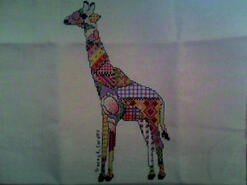 Cross stitch square for Ria S's quilt