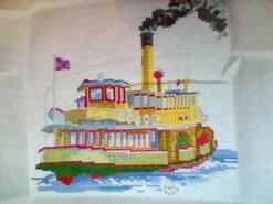 Cross stitch square for Tommy-John's quilt