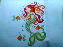 Cross stitch square for any child