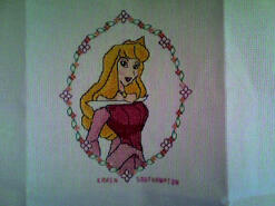 Cross stitch square for Sophie L's quilt