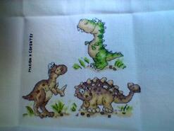 Cross stitch square for Noah C's quilt