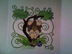 Cross stitch square for Jacob R's quilt