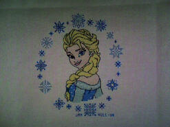 Cross stitch square for Holli-Mai's quilt