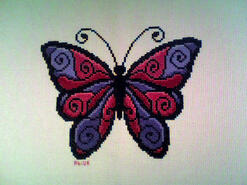 Cross stitch square for Grace C's quilt