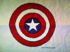 Cross stitch square for Lewis K's quilt