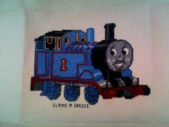 Cross stitch square for Thomas B's quilt
