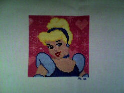 Cross stitch square for Chloe D's quilt
