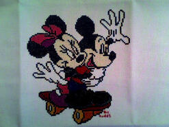 Cross stitch square for Brody K's quilt