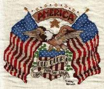 Cross stitch square for Robert S's quilt