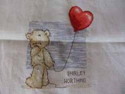 Cross stitch square for Shafa Q (Rida)'s quilt