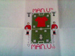 Cross stitch square for Ben M's quilt