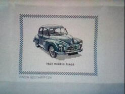 Cross stitch square for Alexander K's quilt