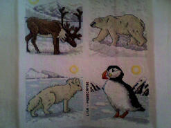 Cross stitch square for Oliver H's quilt