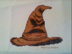 Cross stitch square for Dregan T's quilt