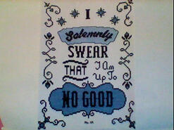 Cross stitch square for Dregan T's quilt