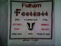 Cross stitch square for Charlie W's quilt