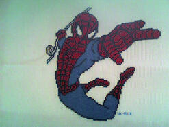 Cross stitch square for Bradley B's quilt