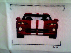 Cross stitch square for Jason B's quilt