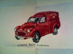Cross stitch square for Jason B's quilt