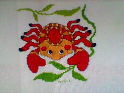 Cross stitch square for Theo C's quilt