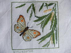 Cross stitch square for Shona G's quilt