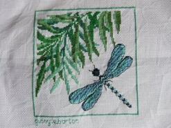 Cross stitch square for Shona G's quilt
