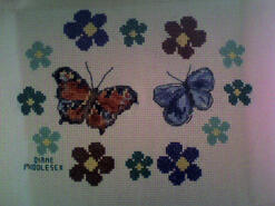 Cross stitch square for Chloe R's quilt