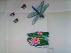 Cross stitch square for Calleigh C's quilt