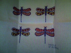 Cross stitch square for Calleigh C's quilt