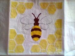 Cross stitch square for Calleigh C's quilt
