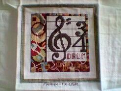 Cross stitch square for Daniel R 1's quilt