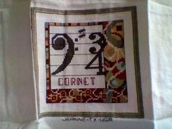 Cross stitch square for Daniel R 1's quilt